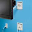 Picture of Arlington 2-Gang Power Lower-Voltage TV Bridge II Kit