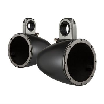 Picture of KICKER KMTES8B Tower Enclosures for 8" Drivers (black) (pair