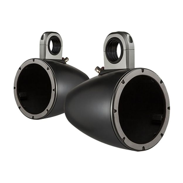 Picture of KICKER KMTES8B Tower Enclosures for 8" Drivers (black) (pair