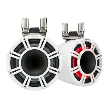 Picture of KICKER KMTC114W 11" 4-ohm Horn-Loaded Tower System, Pair (wh