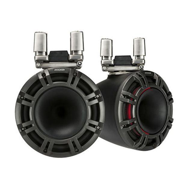 Picture of KICKER  9" 4-ohm Horn- Loaded Tower System, Pair (charcoal)