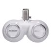 Picture of KICKER KMTC65W 6.5" 2-ohm Loaded Marine Dual Cans with 45KM654L speaker, LED, white