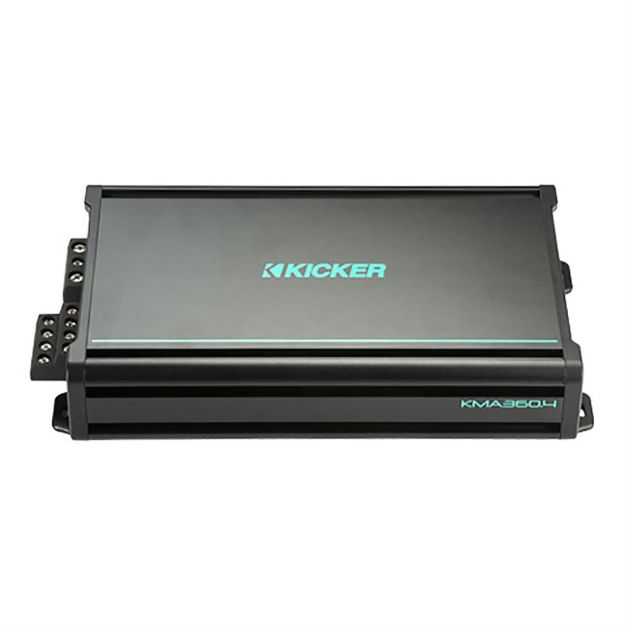 Picture of KICKER KMA360.4 4x90w 4-Channel Weather-Resistant Full-Range