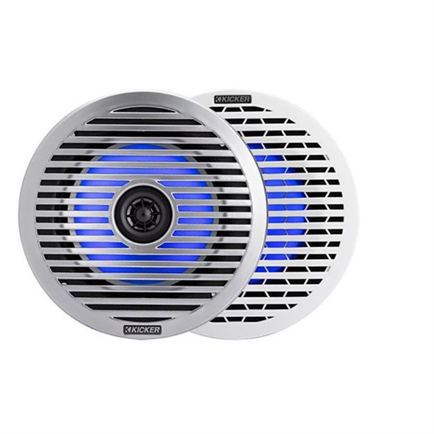 Picture of KICKER Low Profile Coax Marine Speaker w/RGB 4-Ohm7