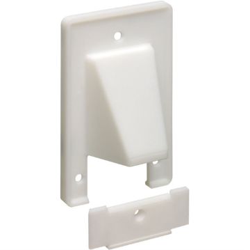 Picture of Arlington SINGLE GANG SCOOP REMOVABLE PLATE (white)