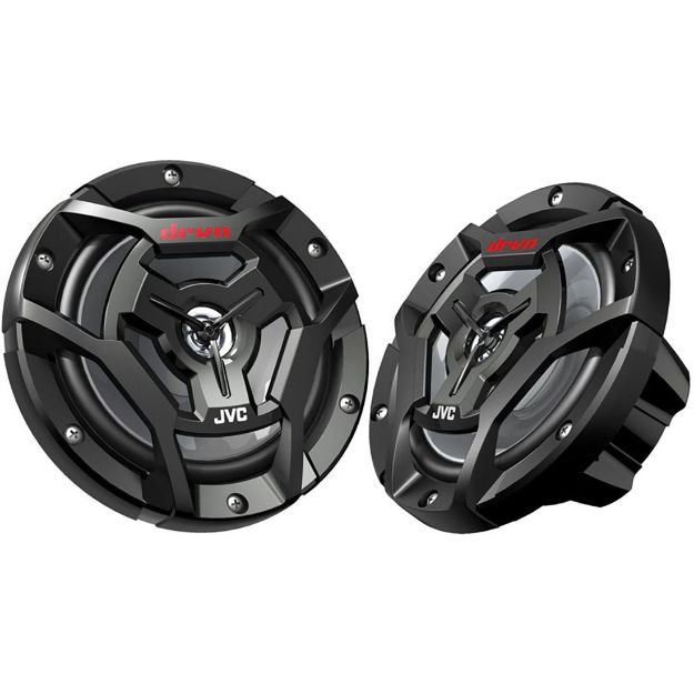Picture of JVC 6.5" Marine 2-Way Coaxial 4-Ohm 150W Speakers (black) (pair)