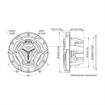Picture of JVC 6.5" Marine 2-Way Coaxial 4-Ohm 150W Speakers (white) (pair)