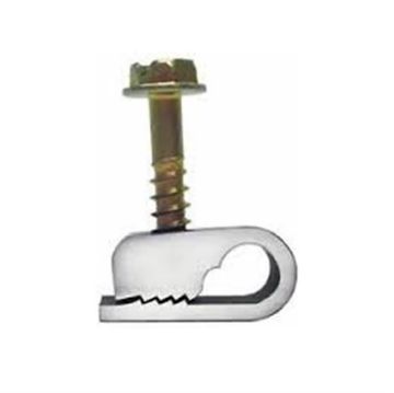 Picture of ASKA Single RG6 Screw-In Cable Clips (white)
