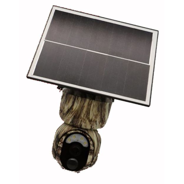 Picture of MergeWiFi Intelligent 4G Solar Alert Camera w/Sim Card, Camo