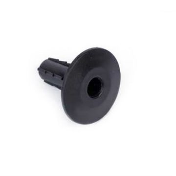 Picture of ASKA Single RG6 Feed-Thru Bushings (black, 100 pk)