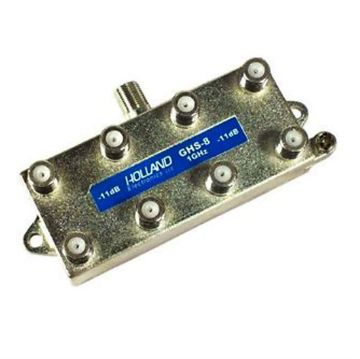Picture of Holland Electronics 1GHz 8-Way Horizontal Coax Splitter