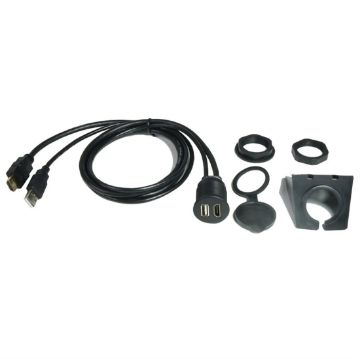 Picture of PAC 3' HDMI/USB Extension Cable w/Splash-Resistant Cover
