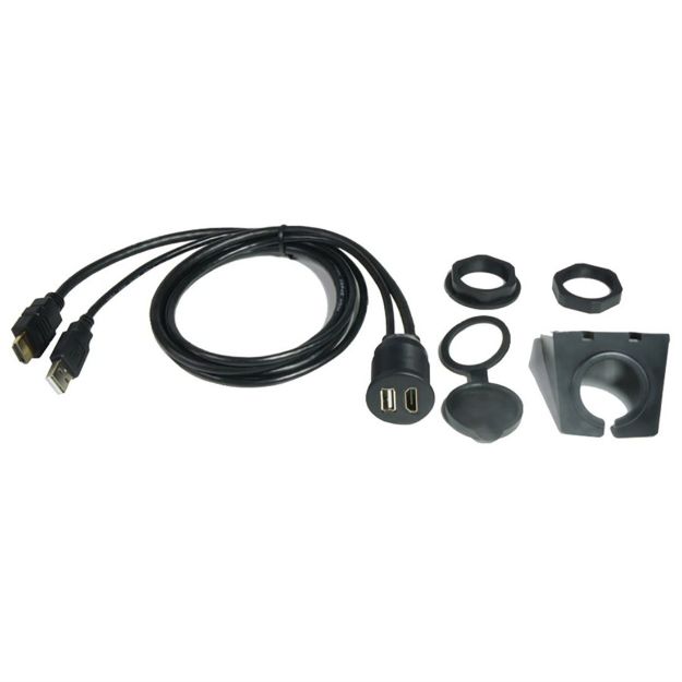 Picture of PAC 3' HDMI/USB Extension Cable w/Splash-Resistant Cover