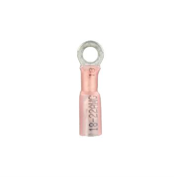 Picture of Install Bay 22-18 ga Heat Shrink Ring Terminal (red, 100 pk)