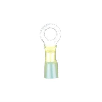 Picture of Install Bay 12-10 ga 1/4" Ring Terminal (yellow, 50 pk)
