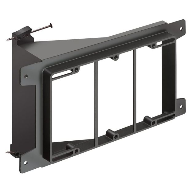 Picture of Arlington 3-Gang Nail-On Low-Voltage Mounting Bracket