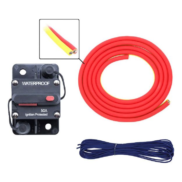 Picture of Metra 8ga Marine Amp Kit - 20 feet
