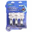 Picture of Metra Marine Accent 9 Light Kit - White LED, - Plastic Bezel