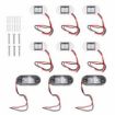Picture of Metra Marine Accent 9 Light Kit - White LED, - Plastic Bezel