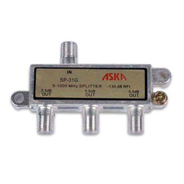Picture of ASKA 3-Way 1GHz CATV Splitter