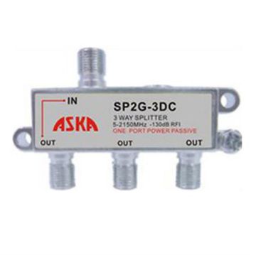 Picture of ASKA 3-Way 1 Port Power Passive Splitter 5-2150MHz