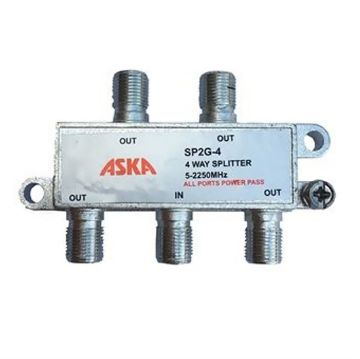 Picture of ASKA 4-Way All Port Power Passive Splitter 5-2150MHz