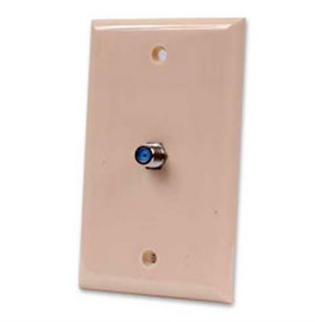 Picture of ASKA Single Splice Satellite Wall Plate (ivory)
