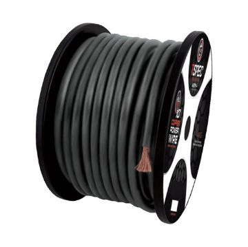 Picture of T-Spec V10 Series 1-0 ga OFC Power Wire 50' Spool (matte black)