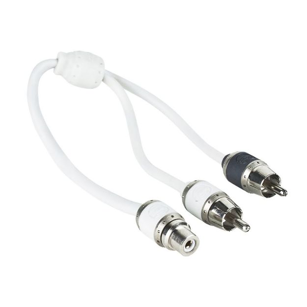 Picture of T-Spec v10 1F/2M 2 Channel Quad Twist RCA Y-Cable