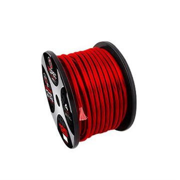 Picture of T-Spec V12 Series 1-0 ga OFC Power Wire 50' Spool (matte red)
