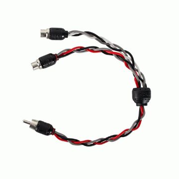 Picture of T-Spec RCA v12 Series 2-Channel Audio Cable - 1M-2F