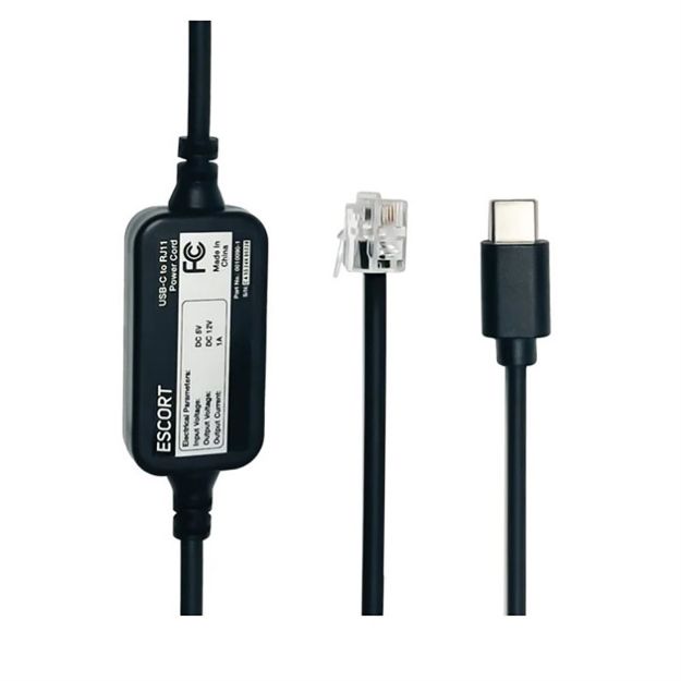 Picture of Escort ACCY USB-C to RJ11 Connector HARDWIRE KIT