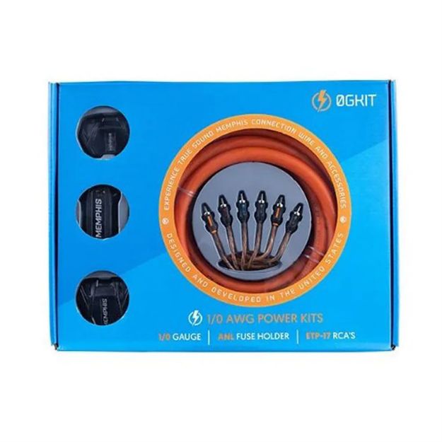 Picture of Memphis Audio 0 AWG Power Kit with Interconnects