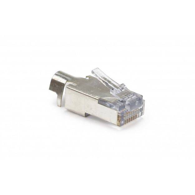 Picture of Platinum Tools EZ-RJ45 Shielded Cat 5e/6 Connectors (50 pk)