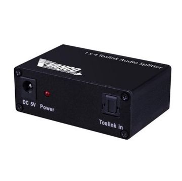 Picture of Vanco 1x4 Toslink Audio Splitter