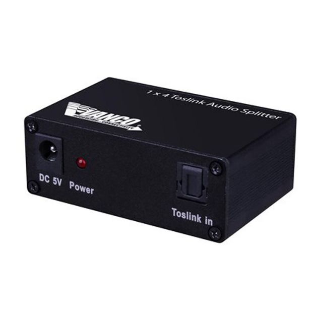 Picture of Vanco 1x4 Toslink Audio Splitter