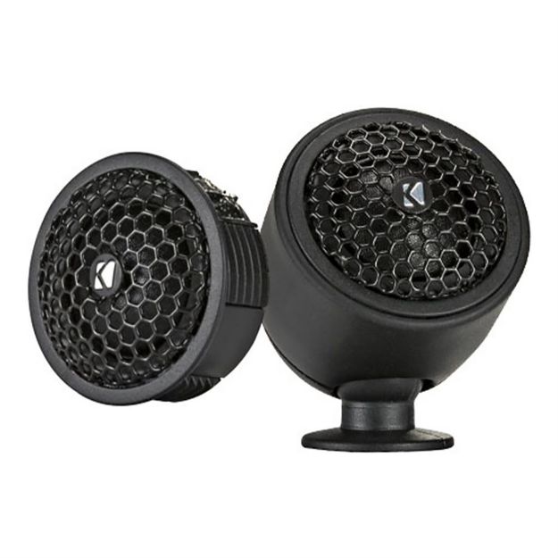 Picture of KICKER KST250 1"Tweeters w/x-overs and swivel mount, 4ohm