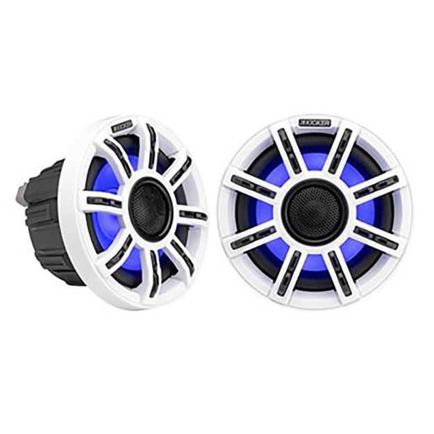 Picture of KICKER 6.5" 4-ohm Premium Marine Coax Speakers