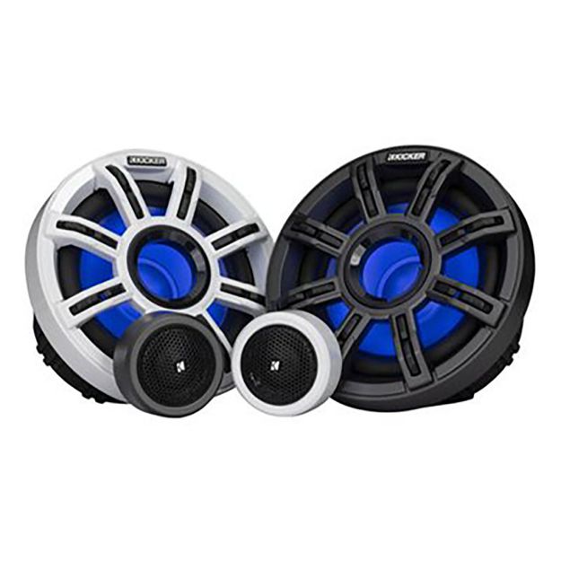 Picture of KICKER 6.5" 4-ohm Premium Marine Component Speakers