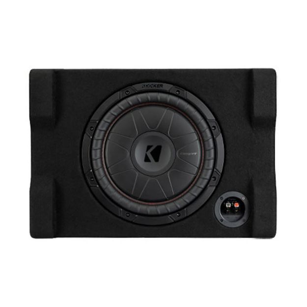 Picture of KICKER 12” Subwoofer in Down Firing Enclosure, 2-Ohm