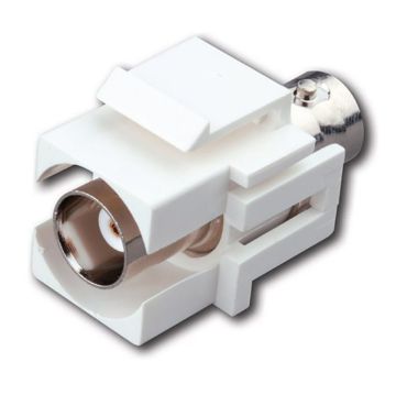 Picture of Vanco BNC Jack Keystone Inserts- Insert Color: White