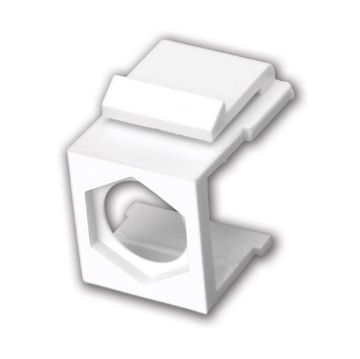 Picture of Vanco Blank Keystone Inserts -  Blank Hex Hole (White) (5 Pa