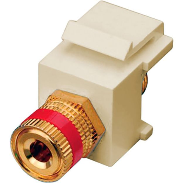 Picture of Vanco Binding Post Keystone Inserts- Insert Color Ivory, Bin