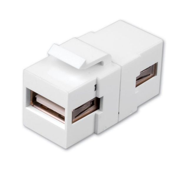 Picture of Vanco USB Keystone Insert- USB A to USB A