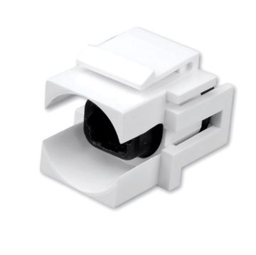 Picture of Vanco Toslink Keystone Insert- Toslink F to Toslink F (White)