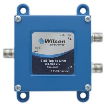 Picture of Wilson -7 dB Wide Band Tap 75 Ohm  (F Connector)