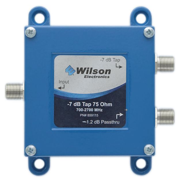 Picture of Wilson -7 dB Wide Band Tap 75 Ohm  (F Connector)