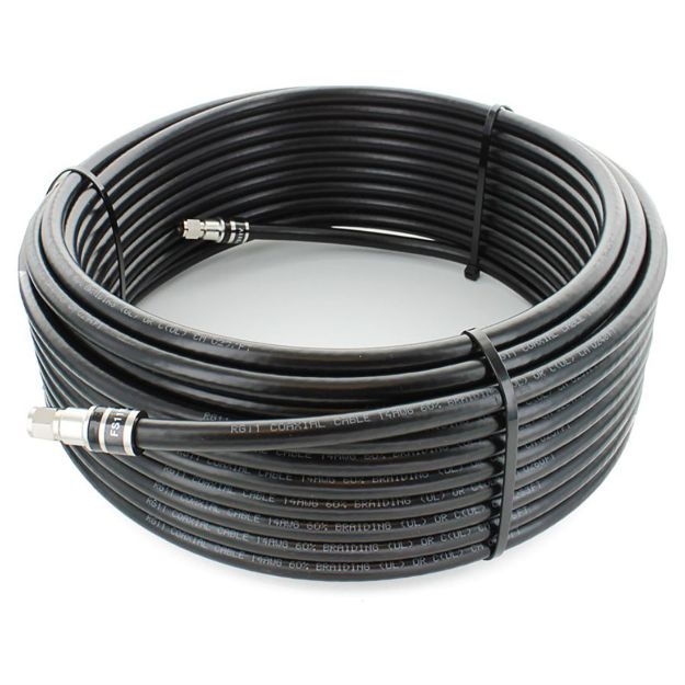 Picture of Wilson RG11 75' Cable with F-Male Connectors (black)