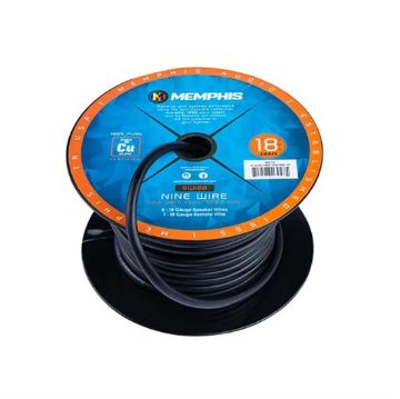 Picture of Memphis Audio Jacketed 18 AWG 9 Wire 100 Ft. Spool