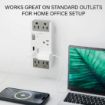 Picture of On-Q 6 Outlet Enclosure Surge Protector w/ USB A and C